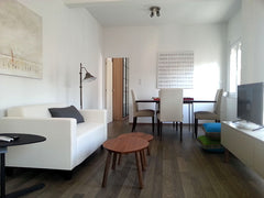 Our Athens apartment for rent in ANO PETRALONA is elegantly furnished in a typic Athens, Greece Elegantly Minimal Apt - Ano Petralona, roof access Entire rental unit vacation rental 1627870