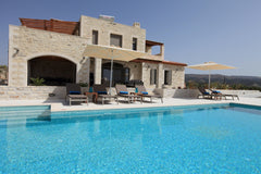 Villa Athene ist eine großzügige in Naturstein erbaute Villa für 8 Personen + 1   Luxus - Villa Athene mit Meerblick Entire villa vacation rental 17328788