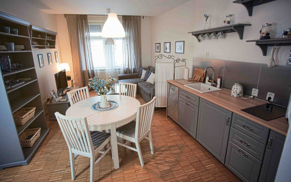 Stunning new 1 bedroom apartment in the heart of Prague just minutes from Old To Prague, Czechia Old Town Square just minutes away! Entire rental unit vacation rental 3910344