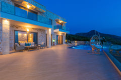 Overlooking the deep blue Cretan Sea, and with its own infinity Pool, the brand  Chania, Greece Luxury villa | Seaview villa near Falassarna Beach Entire villa vacation rental 45391463