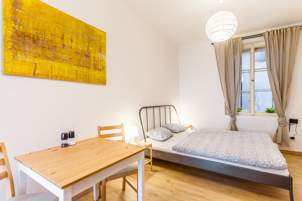My newly renovated studio apartment is about 25m2 large and it's situated in the Prague, Czechia Old Town studio apartment (4th floor, no lift!) Entire rental unit vacation rental 16431429