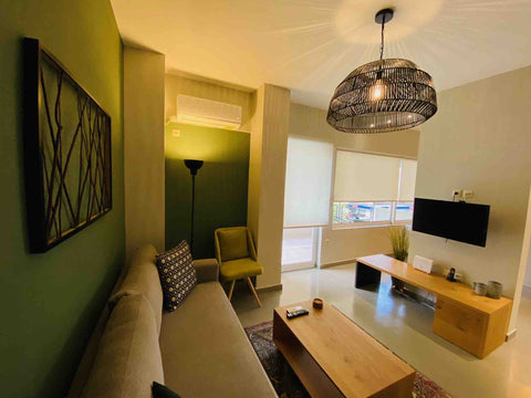 Beautiful, bright, and quiet one bedroom, 57 sq meters flat in a lovely street i Athens, Greece Fresh and natural apartment in Athens Entire rental unit vacation rental 34048163