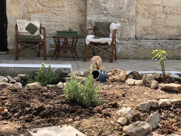 Comfortable and spacious house, down floor is kitchen, living room, w.c and upst Heraklion, Greece Old traditional stone built house Entire home vacation rental 5653779