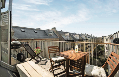 Beautiful apartment with large sunny terrace and ocean view. Located a max of 10 Copenhagen, Denmark Penthouse apartment with ocean view Entire condo vacation rental 567292431569617353