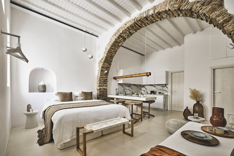 Take a much-needed break and enjoy the incedibly confortable and uber-chic livin Athens, Greece Caparis, an incredibly comfortable down town Suite Cycladic home vacation rental 591767157490820813