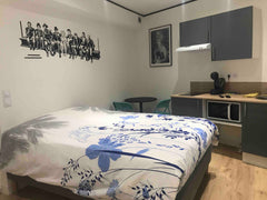 Appartement regroupant deux studios indépendants avec une terrasse de 22m2 équip Lyon, France Appartement à 200m du métro D avec patio privé Entire rental unit vacation rental 42806636