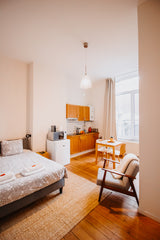 Well equipped, cosy and comfortable flat, tastefully decorated.<br />Close to al Brussels, Belgium H4.2 · Bright and calme studio place Debrouckere Entire rental unit vacation rental 51224246