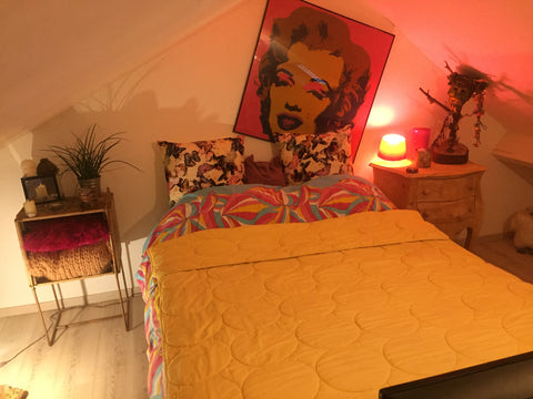 A proximité des Institutions Européennes et des transports, une chambre au 2 ièm Schaerbeek, Belgium Chambre mezzanine avec salon et s.d.b privée Private room in townhouse vacation rental 41334341