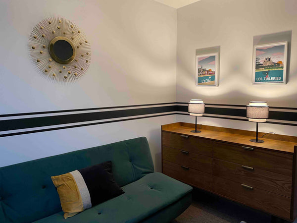 Ce logement est un petit cocon douillet à la décoration résolument actuelle  .<b  un petit coin de Déco Entire rental unit vacation rental 53390128