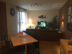 Appartement 57m², 7e étage avec ascenseur. Très belle vue sur Lyon et Fourvière.  Appartement à deux pas des Lumières Entire rental unit vacation rental 9073399