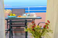 Walk along the promenade, then dine at your balcony with the entire Mirabello Gu Agios Nikolaos, Greece Elite Sea View apartment, Bellevue Suites Entire rental unit vacation rental 49172999