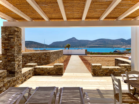 Farous Suites were constructed in 2020-2021.   Two independent houses by the sea Antiparos, Greece Farous Seaside Sunset Suites II Entire home vacation rental 52211608