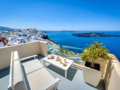Towering high above the Caldera of Santorini, the most breathtaking view of the  Thera, Greece Damigos Caldera World - Sea View N.7 Private room in villa vacation rental 30794435