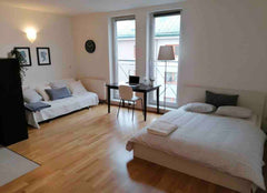 Reinigungsfirma & Hotelbettwäsche!<br />Ein geräumiges Studio mit einem Doppelbe Vienna, Austria cozy apartment for a perfect stay Entire rental unit vacation rental 53374399