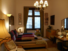 Large comfortable room in an old charm apartment with 4m high ceilings in a arch Vienna, Austria Charming room in a central aristocratic apartment Private room in rental unit vacation rental 21865496