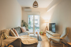This apartment includes 3 bedrooms, a living room and a flat-screen TV, an equip Ilion, Greece Luxury Apartment in Athens - LivingStone Sunstone Entire condo vacation rental 51204527