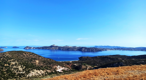 Spectacular views from carefully restored old farmhouse in the Rivari Estate , a Greece Farm house at the Rivari Estate (sleeps 8+) Cycladic home vacation rental 10470186