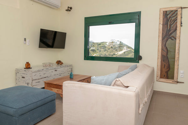 This house is located in the center of the village, with a unique view of the Li Chania, Greece Beautiful view Kamilari Entire home vacation rental 24060338