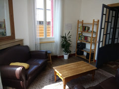 We offer complete accommodation for 6 people: 1 couple room and 5 single rooms.   Large 5 bedroom house in Lyon Entire home vacation rental 42267640