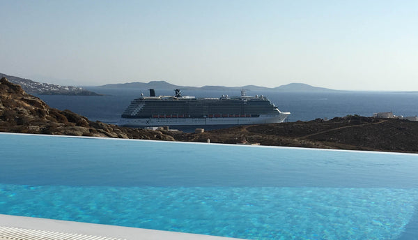 Wonderful quiet house 110 sq. m., with 2 + 1 bedrooms can accommodate up to 4 ad Athens, Greece Delicate Mykonian house with sunset-sea view Cycladic home vacation rental 6287787