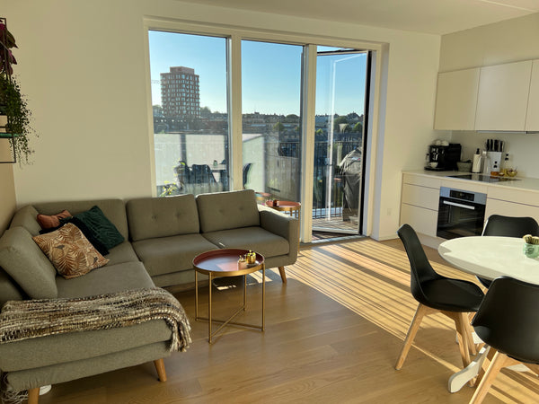 In between the trendy Vesterbro and the fashionable Frederiksberg lies this pent Copenhagen, Denmark Central penthouse apartment with amazing views Entire condo vacation rental 678947333274340291
