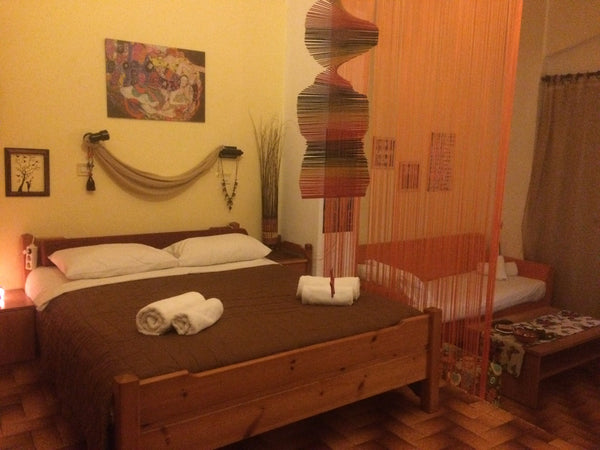 spacious single room with double bed and sofa bed, tv, kitchenette, fridge<br /> Heraklion, Greece The garden view apartment Entire condo vacation rental 43890698