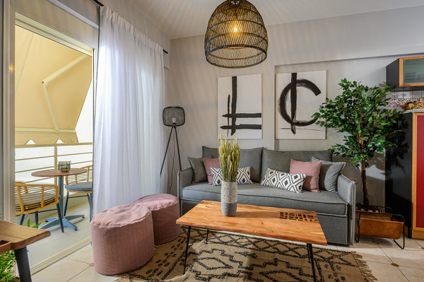 This modern one bedroom apartment with balcony and private parking is located on Greece Creticum Suites A1 Entire rental unit vacation rental 42803097