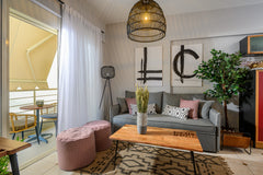 This modern one bedroom apartment with balcony and private parking is located on Greece Creticum Suites A1 Entire rental unit vacation rental 42803097