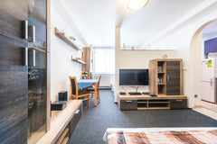 We invite you to a small, cozy apartment with three beds close to the metro Prague, Czechia A cozy apartment just minutes from the center Entire guest suite vacation rental 21621714