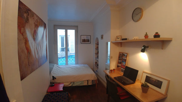 Hi there,<br />I'm offering a quiet and comfy bedroom in my flat share, located  Paris, France Quiet room in a 65m2 flat, close to Republique Private room in rental unit vacation rental 23778113