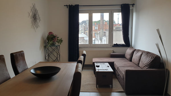 Découvrez le charme de ce bel appartement pouvant accueillir 2 voyageurs calme,  Sint-Jans-Molenbeek, Belgium Apart a partager 2 prs cosy calme  Bruxelles Nord. Shared room in rental unit vacation rental 39288558