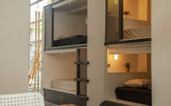 A modern hostel which offers a unique staying experience right at the heart of A Peristeri, Greece Gazi Hostel - 1 guest (f) Shared room in home vacation rental 26118238