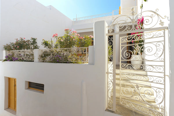 This 1900 historic central villa, has been restored and renovated to stylish and  Deux Siècles Villa-Lower House - Central Apollonia Cycladic home vacation rental 44955818