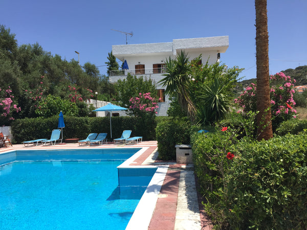 Take the chance to book this beautiful penthouse in the heart of Almyrida only a  Penthouse next to sandy beach Entire rental unit vacation rental 50786936