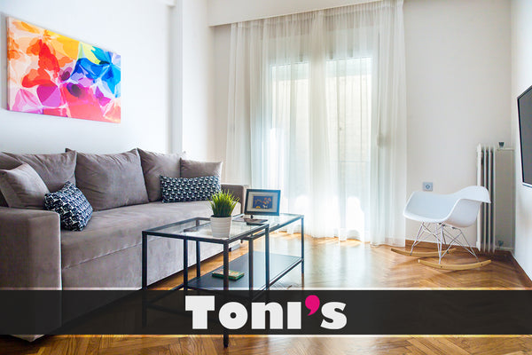 Enjoy the modern Architecture style touched by art yet comfortable and cozy. Bea Athens, Attica, Greece Toni's - Classy Home in Kolonaki Entire rental unit vacation rental 17713513