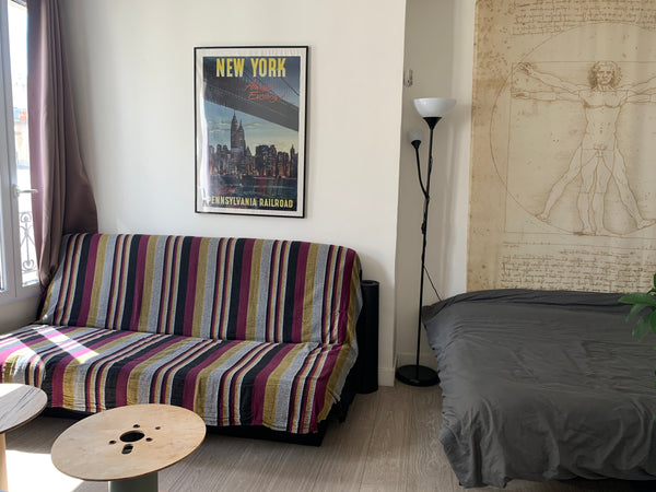 Studio de 19m2, cuisine séparée, et pièce a vivre avec un lit 2 places de 140x19 Paris, France Studio Paris 11ème Entire rental unit vacation rental 22940879