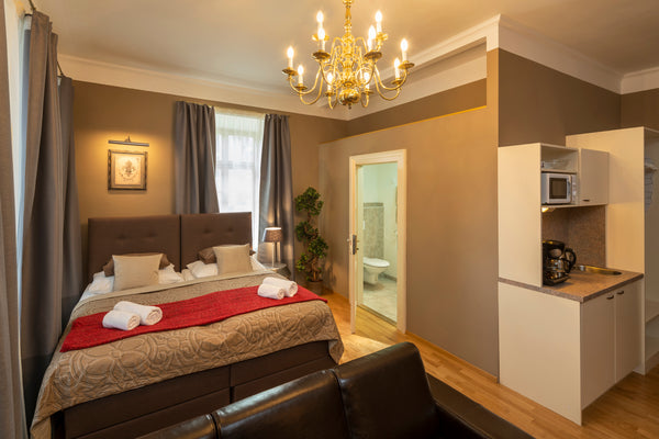 OLD TOWN - STUDIO MICHALSKA  2 is 31 m2 / 321 ft2 total with living bedroom with Prague, Czechia OLD TOWN - STUDIO MICHALSKA 2 Entire serviced apartment vacation rental 31113858