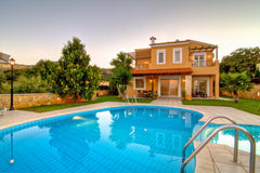 Chic and Comfortable Elessa Villa with spectacular views and landscape, beautifu Rethimnon, Greece Private-Family villa with a garden & swimming pool Entire villa vacation rental 54372288