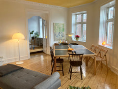 Large 110 sq. meter Copenhagen-style apartment from 1894, with wooden floors and Copenhagen, Denmark Large, charming Copenhagen-apartment Entire condo vacation rental 52393266