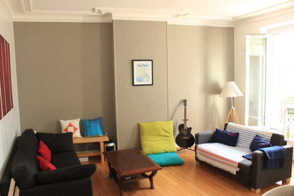 Very Cosy 49m² sunny flat, with a big living / dining room, where you will fill  Paris, France Cosy flat in Batignolles - 49sqm Entire rental unit vacation rental 7043961
