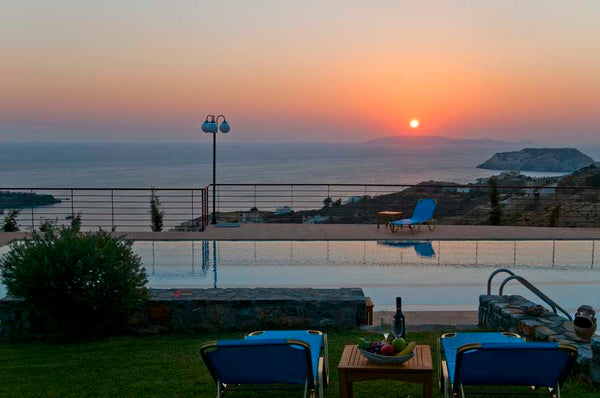 Vacation in Crete and ''Agnanti'' villas with the magnificent view over the bay  Agia Pelagia, Greece Triantafyllos sea view Entire townhouse vacation rental 11883639
