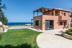 Elegance meets tradition in this brand new villa.. This amazing spot offers grea Chania, Greece Villa Kudos in Maleme, with astonishing sea view Entire villa vacation rental 18498761