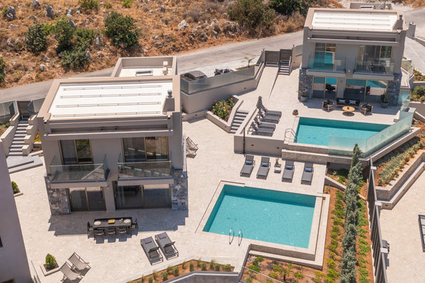 Villa Aqua is a luxurious complex of two independent houses with 8 bedrooms idea Rethimnon, Greece Luxury villa Aqua with 2 heated pools Entire villa vacation rental 669515058663825418