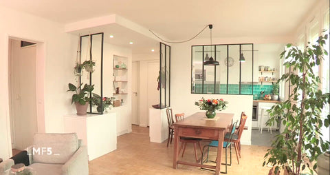 Au pied du Parc des Buttes Chaumont ce grand 3 pièces a été refait à neuf dans u Paris, France 3 pièces lumineux Buttes Chaumont Entire rental unit vacation rental 23441245