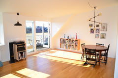 Stay like a local in a spacious and light filled home with a balcony in hip and  Copenhagen, Denmark Spacious sunny 3 bedroom home in hip Nørrebro Entire rental unit vacation rental 25421607