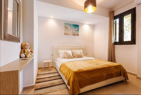 A quiet,peaceful place for a great vacation with family or friends..Nothing will Greece Meridian Spiros home 1 bedroom with pool.Perivolia Entire home vacation rental 610395055545173539