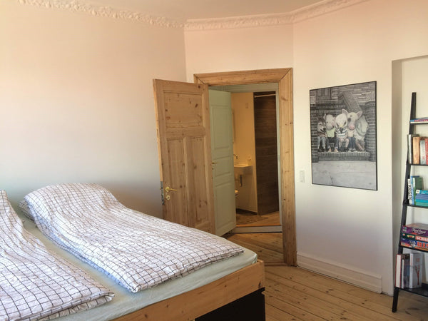 This lovely 55 sqm bright and completely restored apartment has the best locatio  Private Room on Østerbro Private room in rental unit vacation rental 46256861