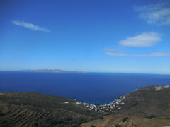 An old traditional home with unique view in one of the most beautiful villages o Athens, Greece Scenic Maisonette at Isternia Cycladic home vacation rental 11330288