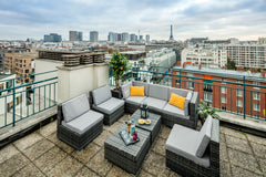 Comme une maison dans le ciel de Paris. Beau deux pièces confortable, entièremen Paris, France Luxueux 2 pièces/grande terrasse /Vue Tour Eiffel Entire rental unit vacation rental 9274940
