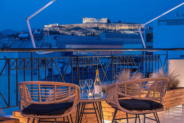 Amazing apartment with acropolis view, one breath close to all transportation wi Chania, Greece Parthenon dream, breathtaking views & free parking Entire condo vacation rental 594690702801567505